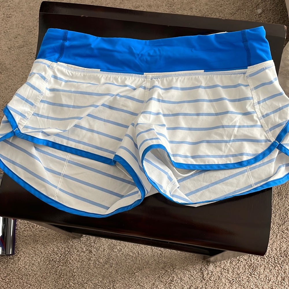 lululemon running shorts (size 4?)